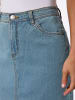WITT WEIDEN Jeans-Rock in blue-bleached