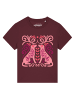 wat? Apparel T-Shirt Hundeliebe in Weinrot