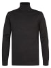 Petrol Industries Feinstrickrollkragenpullover Vail in Schwarz