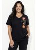 Ulla Popken Shirt in schwarz