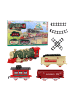 Wisam® Electric Train Classic Train Lights Sounds Smoke 24 Stk.