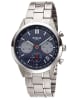 Boccia Herrenuhr Solar Chronograph Titan Blau