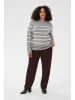 KAFFE curve Hose KCsakira Regular fit in Black Coffee