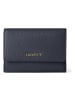 Lazarotti Bologna Leather Geldbörse Leder 14 cm in navy