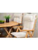ebuy24 Gartenset Kenya 5-teilig Natur 120 x 120 cm