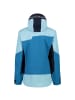 Campagnolo W JACKET FIX HOOD 3 LAYER in Blau