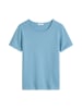 Marc O'Polo DENIM DfC T-Shirt mit Struktur relaxed in Blue Dawn
