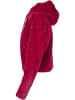Urban Classics Urban Classics Damen Ladies Oversize Short Teddy Hoody in burgundy