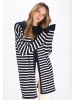 DreiMaster Vintage Women Cardigan in navy offwhite