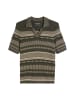 Marc O'Polo Kurzarm-Pullover regular in Dark Brown