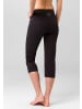 LASCANA ACTIVE 3/4-Leggings in schwarz