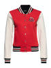 Queen Kerosin Queen Kerosin College Sweatjacke Rebel at Heart in rot