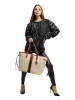 Carlo Colucci Shopper Elvati in Creme / Braun