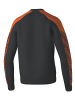 erima Unisex Erwachsene, Erwachsene Sweatshirt in schwarz/orange