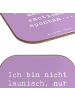 Mr. & Mrs. Panda Glas-Untersetzer Spruch Emotionen ausdrücken mi... in Lavendeltraum
