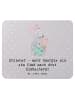 Mr. & Mrs. Panda Mousepad Erzieher Energie mit Spruch in Grau Pastell