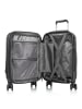 Heys Vantage 4 Rollen Kabinentrolley S 55 cm mit Dehnfalte black