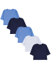 TupTam Baby Jungen Langarmshirt 5er Set in blau Modell 1