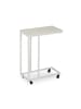 relaxdays Beistelltisch in Weiß - (B)60 x (H)79 x (T)30 cm