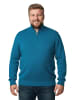 Men Plus Pullover in rauchblau