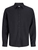 Jack & Jones Hemd in Dark Grey Melange