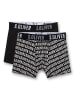 S. Oliver Boxershort 2er Pack in Schwarz