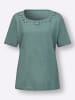 Sieh an! Kurzarm-Shirt in jade