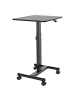 Lykke Mobile Stehpult L100 in Schwarz 60x52cm