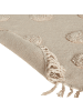Beliani Kurzflor WAHAR in Beige - (W) 140 x (L) 140 cm