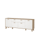 CALICOSY Sideboard STORM in Weiß - (W) 195,7  x (H) 73  x (L) 39,1 cm