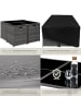 tectake Rattan-Gartenlounge für 4 bis 8 Personen, Inkl. Schutzhülle