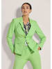 MADELEINE Einreihiger Blazer in Struktur-Qualität in kiwi