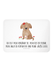 Mr. & Mrs. Panda Magnet Hund Dame mit Spruch in Weiß