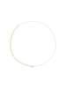 Steel_Art Bauchkette Damen mit Verlängerungskettchen Lune goldfarben in goldfarben