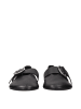 Jil Sander Schwarz Leder Ballerina Flache Schuhe