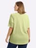 sheego Halbarm-Bluse in pistazie