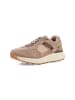 Camel Active Sneaker aus Nubuk Textil Mix mit Komfort Sohle in Taupe