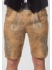 Stockerpoint Stockerpoint Trachtenlederhose Girgl in senf gespeckt-grau