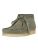 Clarks Schnürschuhe Wallabee Boot. Khaki/Green Sde in 5300 Khaki/Green Sde