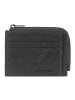 Piquadro Carl Kreditkartenetui Leder 11 cm in black