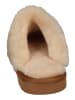 Warmbat Hausschuhe Flurry Suede in braun