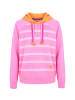 LAURASØN Sweatshirt in neon fuchsia