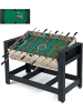 COSTWAY 2 in 1 Multi Spieltisch Tischkicker in Schwarz