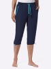 Sieh an! Capri-Freizeithose in marine