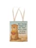 Mr. & Mrs. Panda Shopping Bag Otter See Pommes Design mit Spruch in Weiß