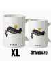 Mr. & Mrs. Panda Teetasse Stinktier Ball ohne Spruch in Weiß