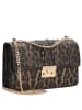 Seidenfelt Roros East-West - Umhängetasche 23 cm (black) in leo brown