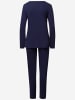 Hanro Pyjama Malena in Night Blue