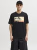 Jack & Jones T-Shirt JJIndiana in schwarz