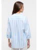 Eterna Bluse REGULAR FIT in azurblau